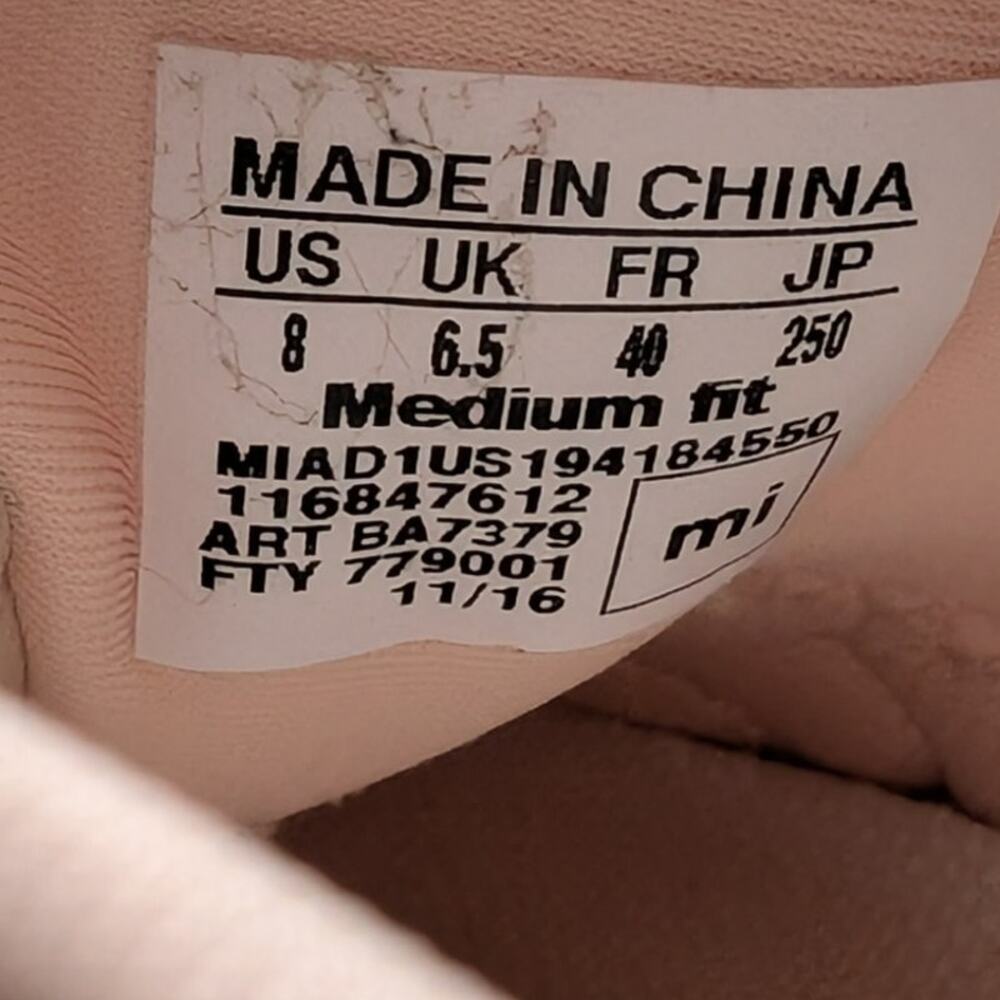 Adidas Tubular Shoes Womens 8 M Blush Pink Athletic Sneakers BA7379 Running - Picture 8 of 12